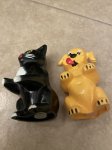 画像6: Ken L Ration plastic dog & cat  Salt & Pepper set / プラスチック製、塩コショウのセット (6)