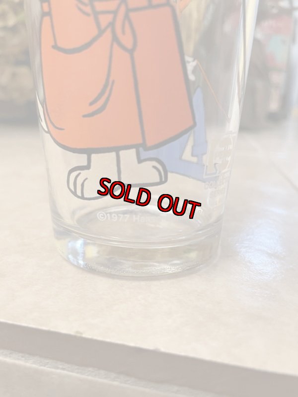 画像7: Hanna Barbera  Mumbly Pepsi Glass 1977  /  ペプシ　スーパー刑事ボロンゴ　マンブリー　グラス (7)