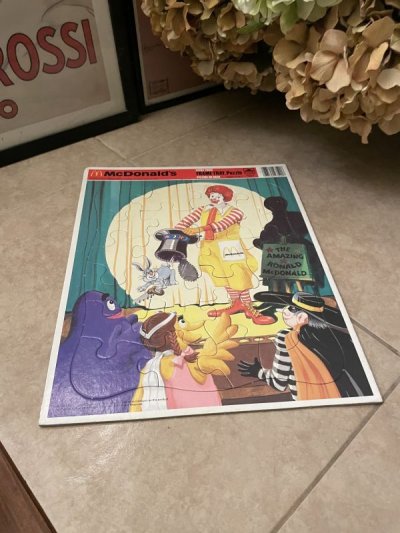 画像3: McDonald’s Frame Tray puzzle 1984 / マクドナルドのフレーム-トレイ　パズル　