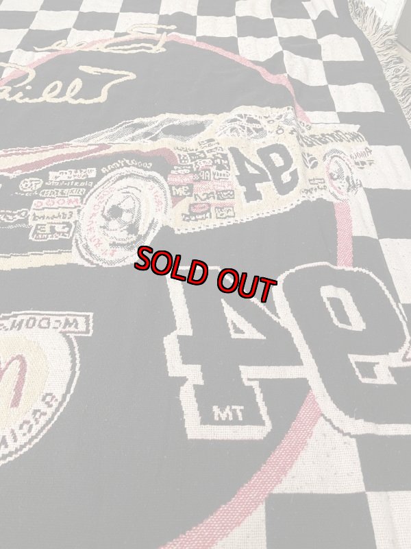 画像7: McDonald’s Bill Elliot Blanket  1996 / マクドナルドのレーシングチーム、ブランケット (7)