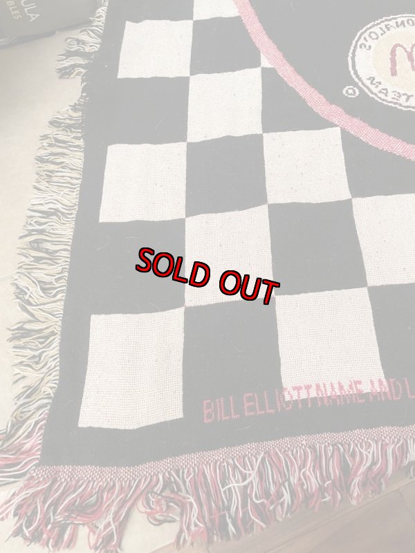 画像9: McDonald’s Bill Elliot Blanket  1996 / マクドナルドのレーシングチーム、ブランケット (9)