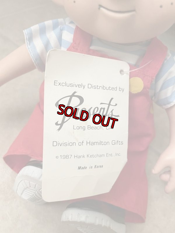 画像11: Dennis the Menace Rubber doll  with Tag / わんぱくデニス　タグ付き人形　ラバードール　 (11)