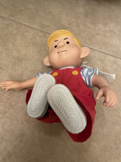 画像3: Dennis the Menace Rubber doll  with Tag / わんぱくデニス　タグ付き人形　ラバードール　