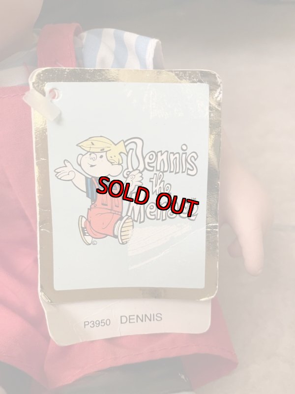 画像9: Dennis the Menace Rubber doll  with Tag / わんぱくデニス　タグ付き人形　ラバードール　 (9)