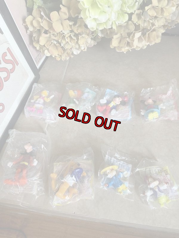 画像2: McDonald’s Complete Mickey Friends Epcot Happy Meal 1993 Set of 8 / マクドナルドのコンプリート　ミッキー　エプコット　ハッピーミールトイ　8個セット (2)