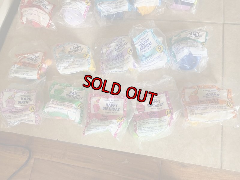 画像4: McDonald’s Complete Birthday Train  Happy Meal set of 15 (A) / マクドナルドのコンプリート　バースデートレイン　ハッピーミールトイ　15個セット (4)