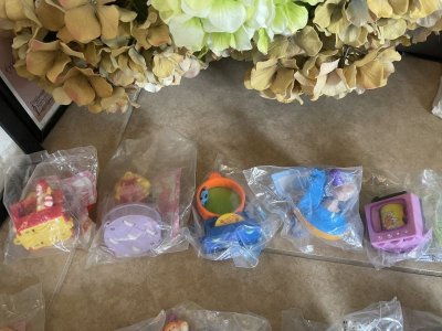 画像1: McDonald’s Complete Birthday Train  Happy Meal set of 15 (B) / マクドナルドのコンプリート　バースデートレイン　ハッピーミールトイ　15個セット