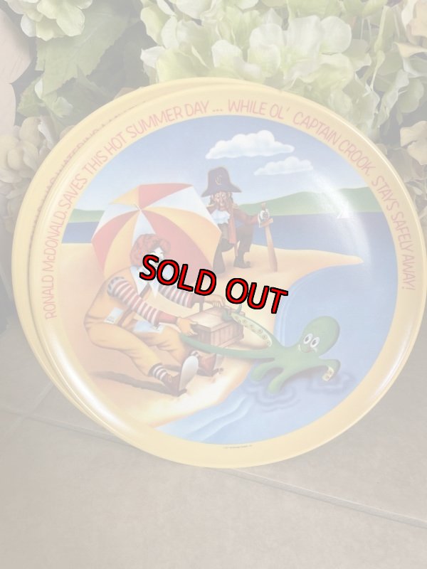 画像4: McDonald’s Plastic Plate set of 2 (C) 1977 / マクドナルドのプラスチック製、プレート2枚セット、春＆夏 (4)