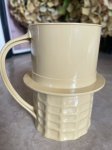 画像3: Mr Peanuts  Beige plastic mug / ミスターピーナッツ　ベージュ　プラスチック製　マグ (3)