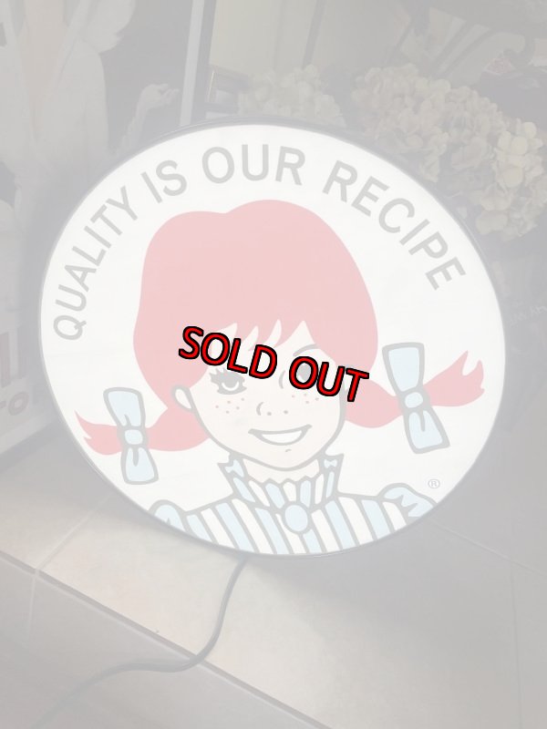画像12: Wendy’s lighted up Sign (A) / ウエンディーズ 電光看板、サイン、看板、ストアディスプレイ (12)