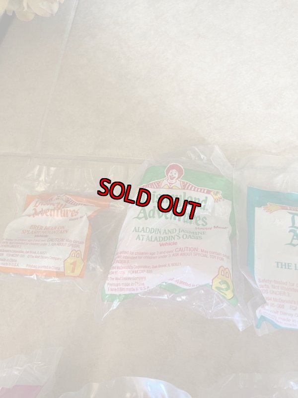 画像3: McDonald’s Complete Disneyland Adventure Happy Meal 1994 set of 8 / マクドナルドのコンプリート　ディズニーランド　アドベンチャー、ハッピーミールトイ　8個セット (3)