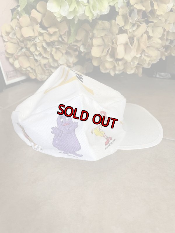 画像6: McDonald’s Crew Cap Hat / マクドナルドのクルーキャップ　従業員用帽子 (6)