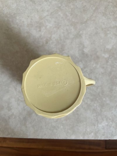 画像3: Mr Peanuts Beige plastic mug / ミスターピーナッツ ベージュ プラスチック製 マグ