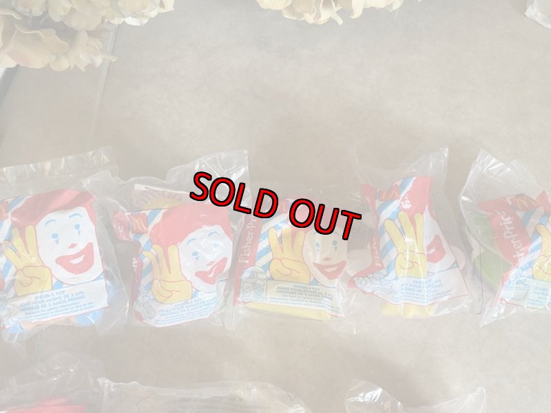画像3: McDonald’s Fisher price Happy Meal set of 8 / マクドナルドのフィッシャープライス、ハッピーミールトイ　8個セット (3)