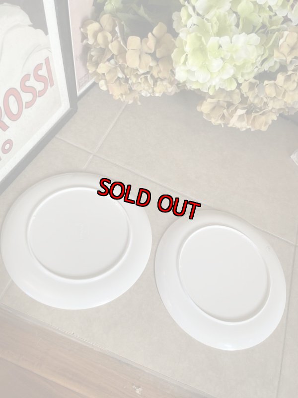 画像5: McDonald’s Plastic Plate set of 2 (A) / マクドナルドのプラスチック製、プレート2枚セット、春＆秋 (5)