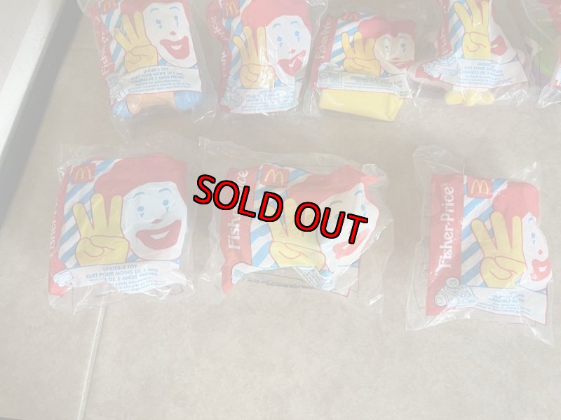 画像2: McDonald’s Fisher price Happy Meal set of 8 / マクドナルドのフィッシャープライス、ハッピーミールトイ　8個セット (2)
