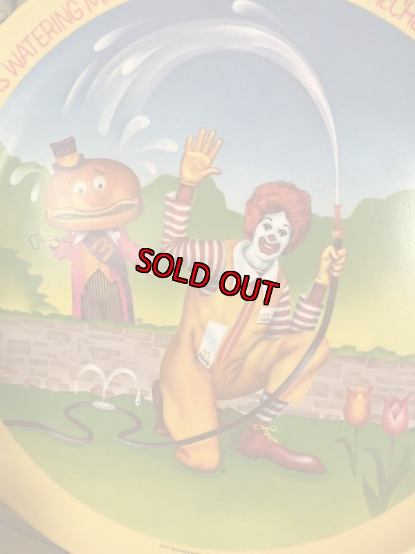 画像3: McDonald’s Plastic Plate set of 2 (C) 1977 / マクドナルドのプラスチック製、プレート2枚セット、春＆夏 (3)