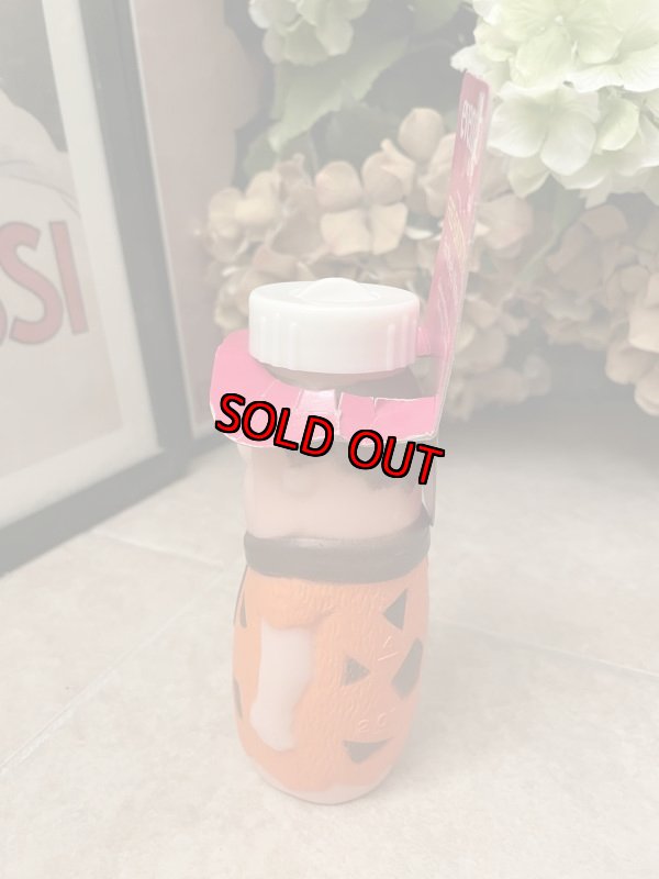 画像3: Hanna Barbera Flintstones Fred Baby Milk Bottle with Tag 1977 /  フリントストーンズ、タグ付きフレッドの哺乳瓶ドール (3)