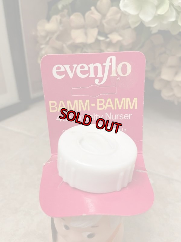 画像2: Hanna Barbera Flintstones Bamm Bamm Baby Milk Bottle with Tag /  フリントストーンズ、タグ付きバンバンの哺乳瓶ドール (2)