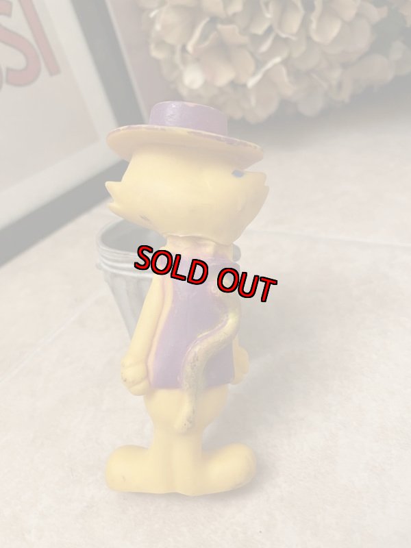 画像5: Hanna Barbera Top Cat figure with trash can plastic / トップキャット & ゴミ箱 フィギュア (5)