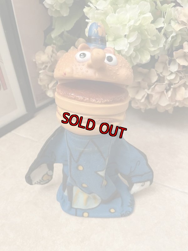 画像1: McDonald’s Big Mac Police Hand Puppet 70’s / マクドナルドのビッグマックポリス　ハンドパペット　 (1)