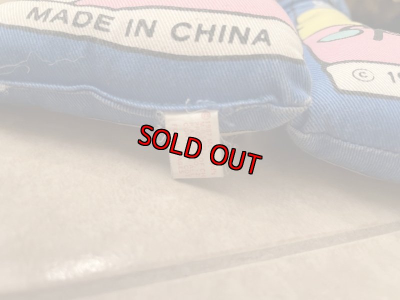 画像9: McDonald’s Fly Guy blue Pillow Doll 1987 / マクドナルドのフライガイ　ブルー　ピロードール　80’s (9)