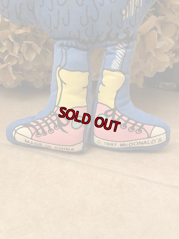 画像6: McDonald’s Fly Guy blue Pillow Doll 1987 / マクドナルドのフライガイ　ブルー　ピロードール　80’s (6)