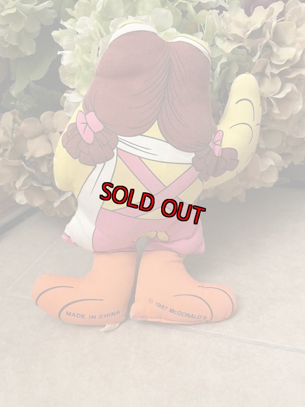 画像4: McDonald’s Birdy  Pillow Doll (B) 1987 / マクドナルドのバーディー、ピロードール1987年 (4)