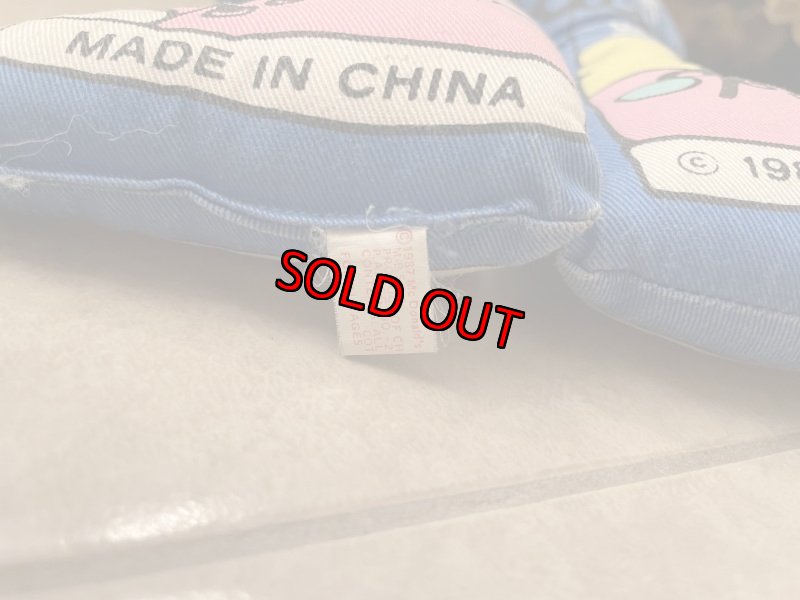 画像10: McDonald’s Fly Guy blue Pillow Doll 1987 / マクドナルドのフライガイ　ブルー　ピロードール　80’s (10)