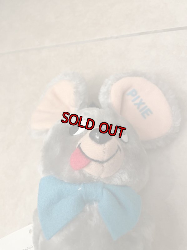 画像9: Hanna Barbers Pixie Plush doll with Blue Tie 1985 / ハンナバーベラ ピクシーの青いタイ、ぬいぐるみ ドール  (9)