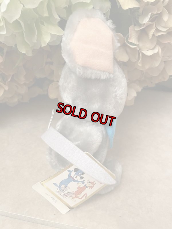 画像4: Hanna Barbers Pixie Plush doll with Blue Tie 1985 / ハンナバーベラ ピクシーの青いタイ、ぬいぐるみ ドール  (4)