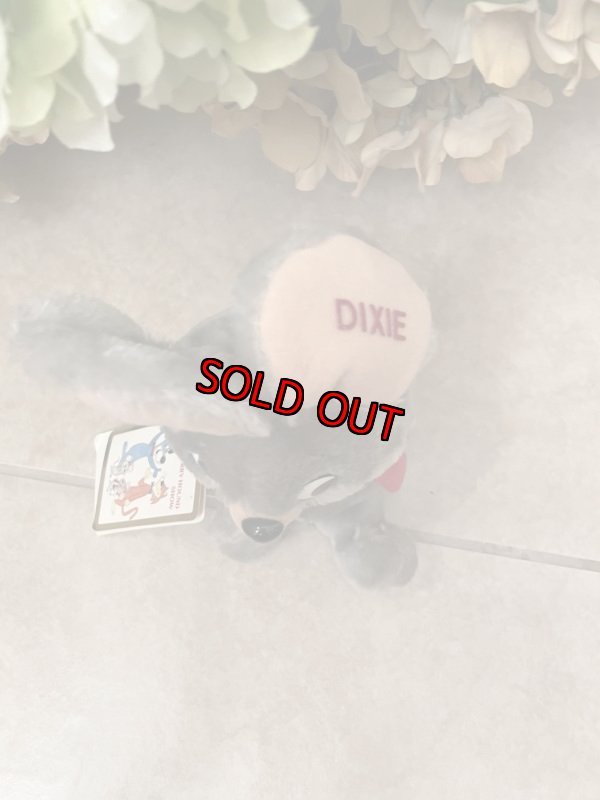 画像5: Hanna Barbers Dixie Plush doll with red vest 、Tag 1985 / ハンナバーベラ　ディクシーのタグ付きぬいぐるみ　赤いベスト　ドール　 (5)