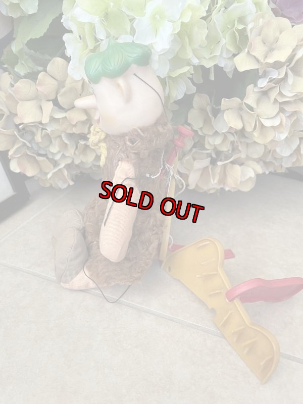 画像4: Hanna Barbera Flintstones knickerbocker Barney Face Rubber Puppet  Doll  1962 / フリントストーン　ニッカーボッカー　フェイスラバー　バーニー　ドール (4)