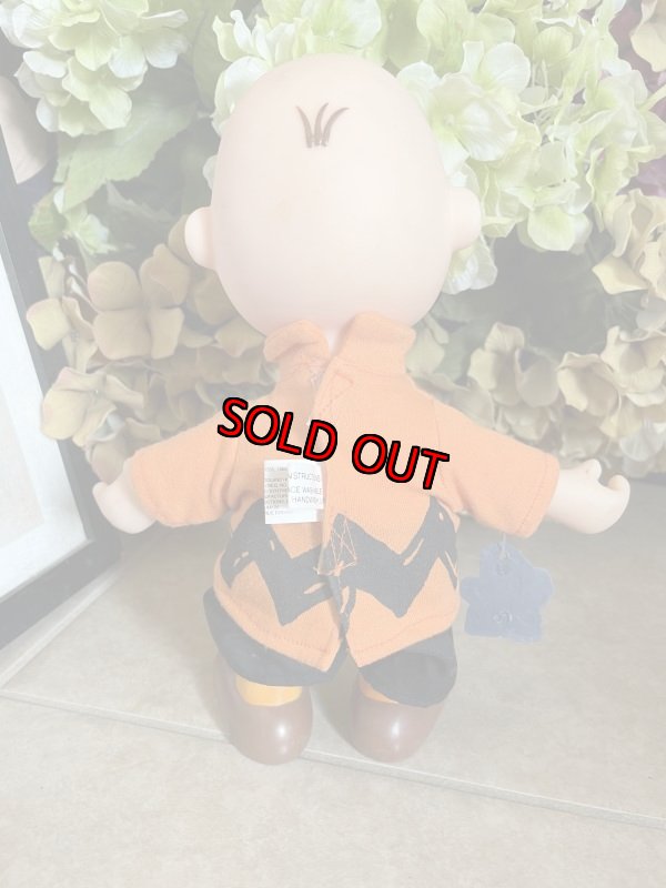 画像4: Charlie Brown Snoopy Applause Rubber Doll / スヌーピー チャリーブラウン ラバードール (4)