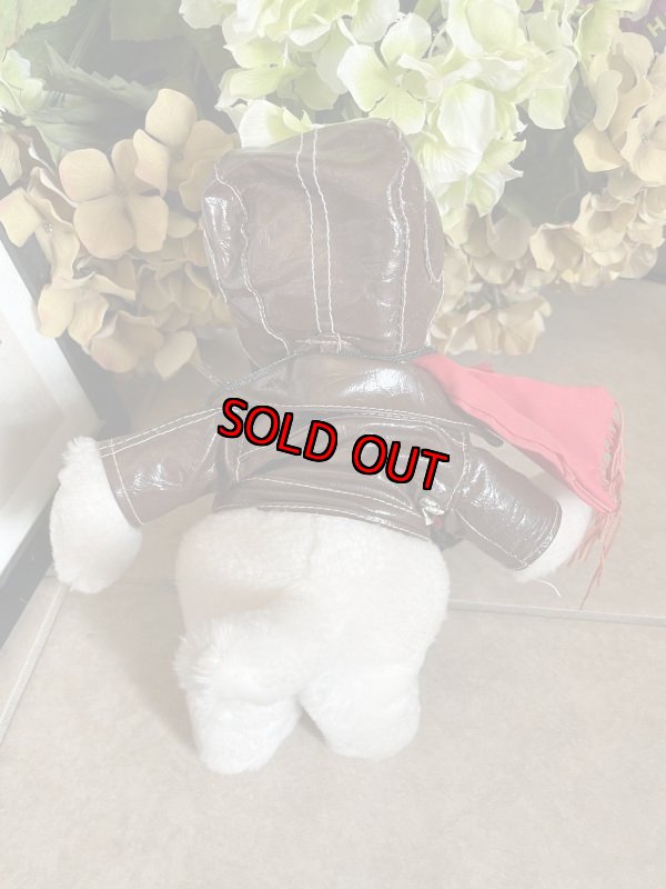 画像4: Snoopy Red Baron  Plush Stuffed Doll With red scarf  / スヌーピー レッドバロン　ぬいぐるみ  レッドマフラー (4)