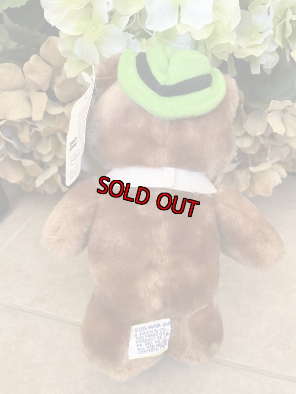 画像3: Hanna Barbera Yogi Bear Dakin Plush Doll  with Tag 1986 / ハンナ・バーベラ　ヨギベア タグ付きぬいぐるみ　1986年 (3)