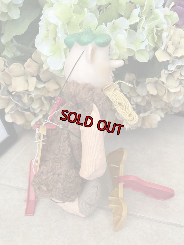 画像6: Hanna Barbera Flintstones knickerbocker Barney Face Rubber Puppet  Doll  1962 / フリントストーン　ニッカーボッカー　フェイスラバー　バーニー　ドール (6)