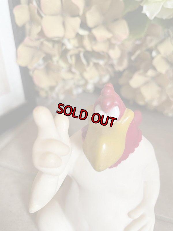 画像2: Looney Tunes foghorn leghorn doll 1994  / ルーニーチューン フォグホーン、レグホーン ソフビドール (2)