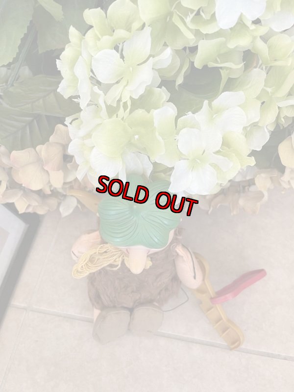 画像2: Hanna Barbera Flintstones knickerbocker Barney Face Rubber Puppet  Doll  1962 / フリントストーン　ニッカーボッカー　フェイスラバー　バーニー　ドール (2)