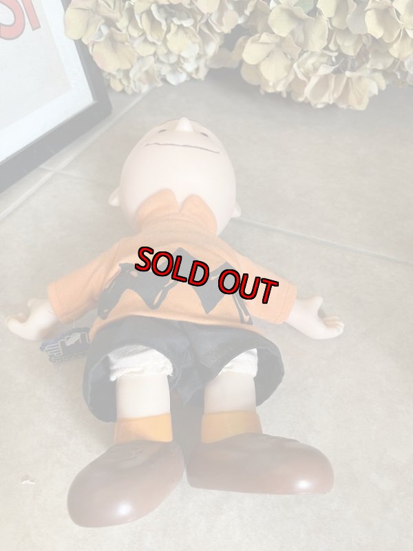 画像11: Charlie Brown Snoopy Applause Rubber Doll / スヌーピー チャリーブラウン ラバードール (11)