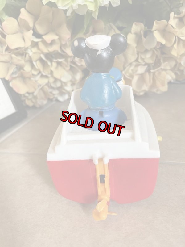 画像3: Disney Mickey Mouse Wind Up Boat    /ディズニー　ミッキーマウスのゼンマイボート　 (3)