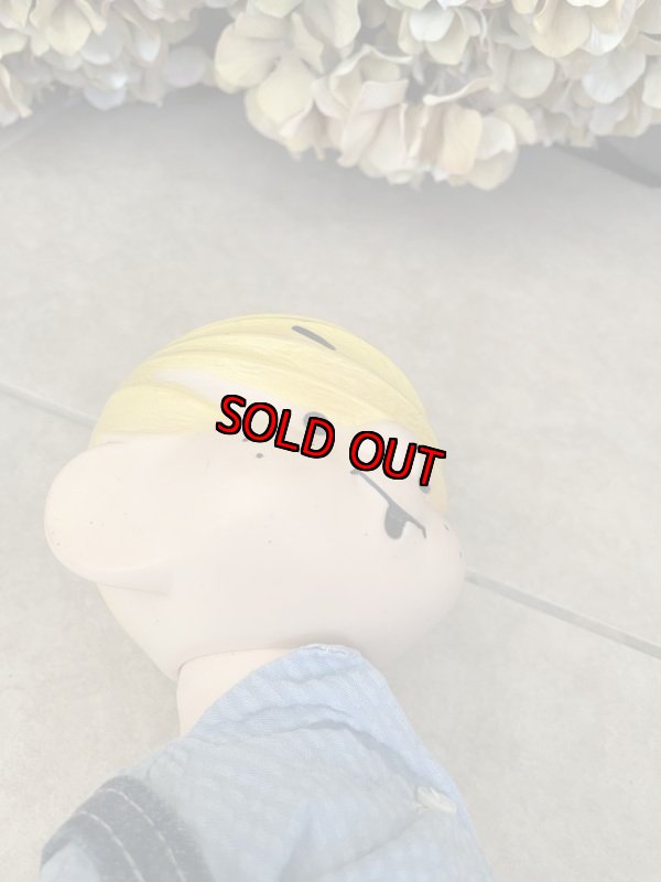 画像6: Dennis the Menace Rubber doll 60s /  わんぱくデニス　ラバードール　ブルーシャツ、デニムオーバーオール (6)