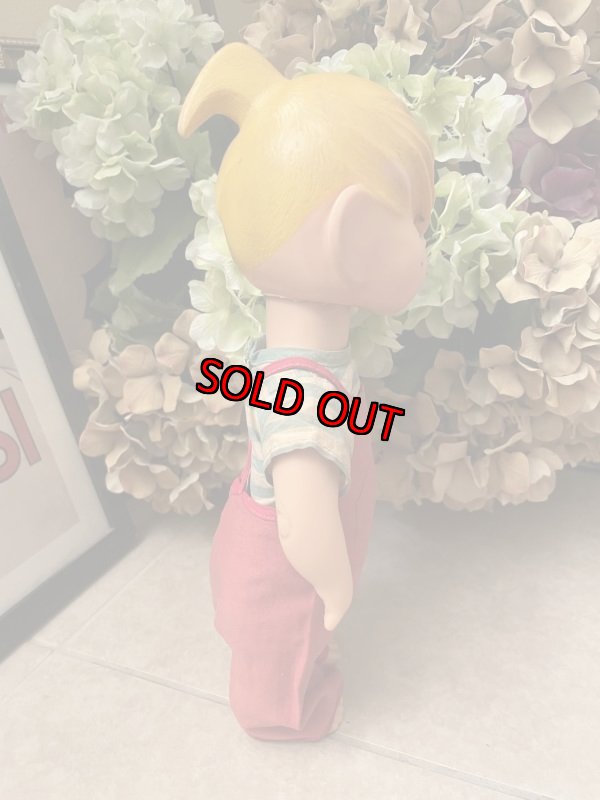 画像6: Dennis the Menace Rubber doll Red Overall 1958 /  わんぱくデニス　ラバードール　青と白Tシャツ、レッドオーバーオール (6)