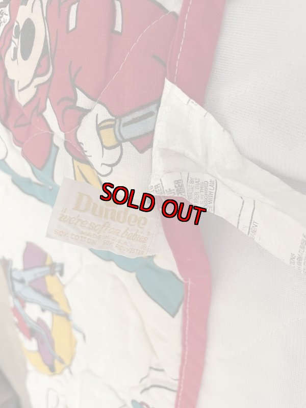 画像6: Disney Mickey Mouse letter kids blanket  / ディズニーのミッキーマウス　レター　ブランケット (6)