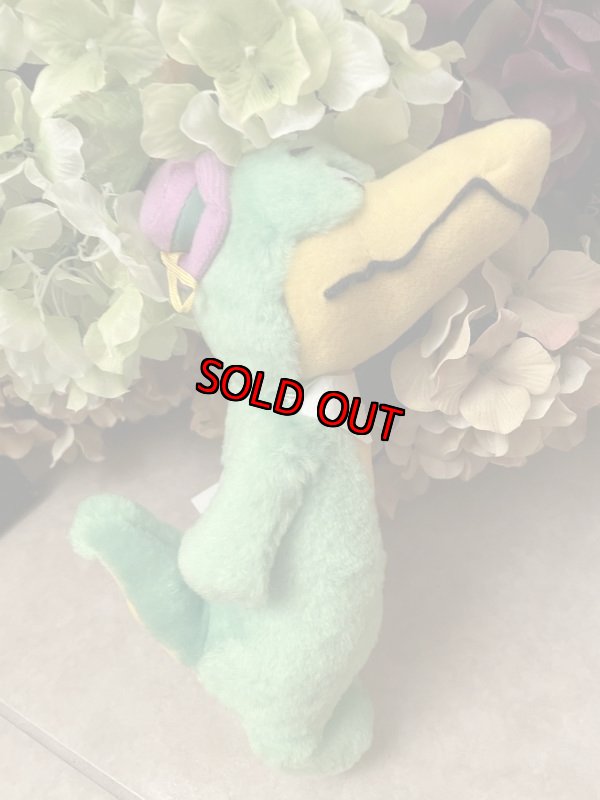 画像5: Hanna Barbera Wally Gator Nanco Plush Doll with Tag 1990  / ハンナバーベラ ワニのワリー・ゲーター タグ付きぬいぐるみ (5)