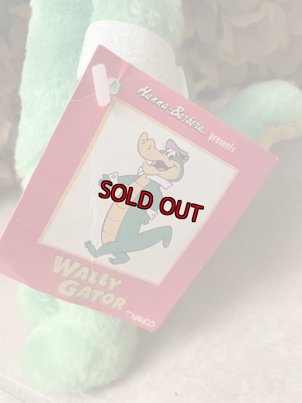 画像10: Hanna Barbera Wally Gator Nanco Plush Doll with Tag 1990  / ハンナバーベラ ワニのワリー・ゲーター タグ付きぬいぐるみ (10)