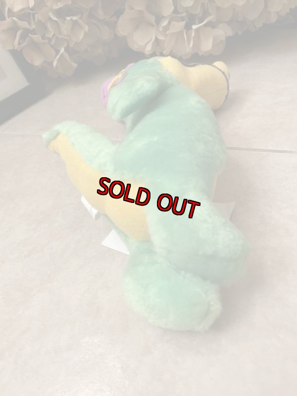 画像6: Hanna Barbera Wally Gator Nanco Plush Doll with Tag 1990  / ハンナバーベラ ワニのワリー・ゲーター タグ付きぬいぐるみ (6)