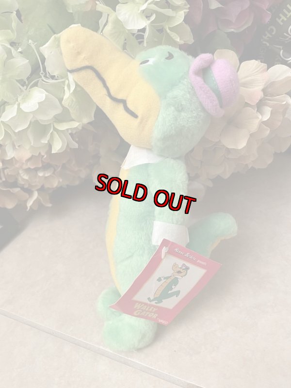 画像3: Hanna Barbera Wally Gator Nanco Plush Doll with Tag 1990  / ハンナバーベラ ワニのワリー・ゲーター タグ付きぬいぐるみ (3)