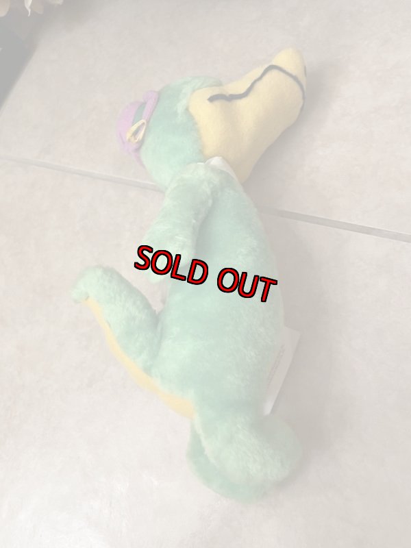 画像7: Hanna Barbera Wally Gator Nanco Plush Doll with Tag 1990  / ハンナバーベラ ワニのワリー・ゲーター タグ付きぬいぐるみ (7)