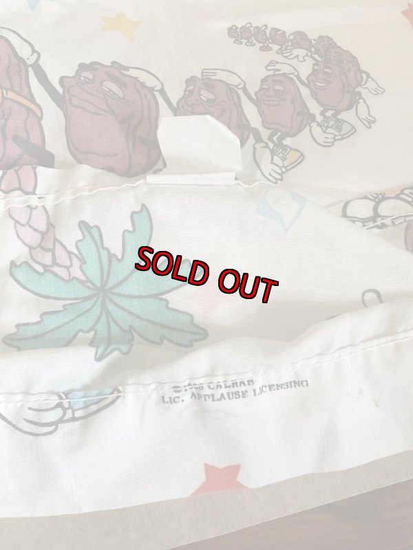 画像6: California Raisins flat sheet / カリフォルニアレーズン　フラットシーツ (6)